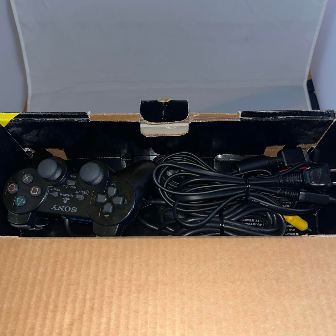 PlayStation2 SCPH-50000NB Midnight Black Video Game Home Console Hobby 2003 SONY