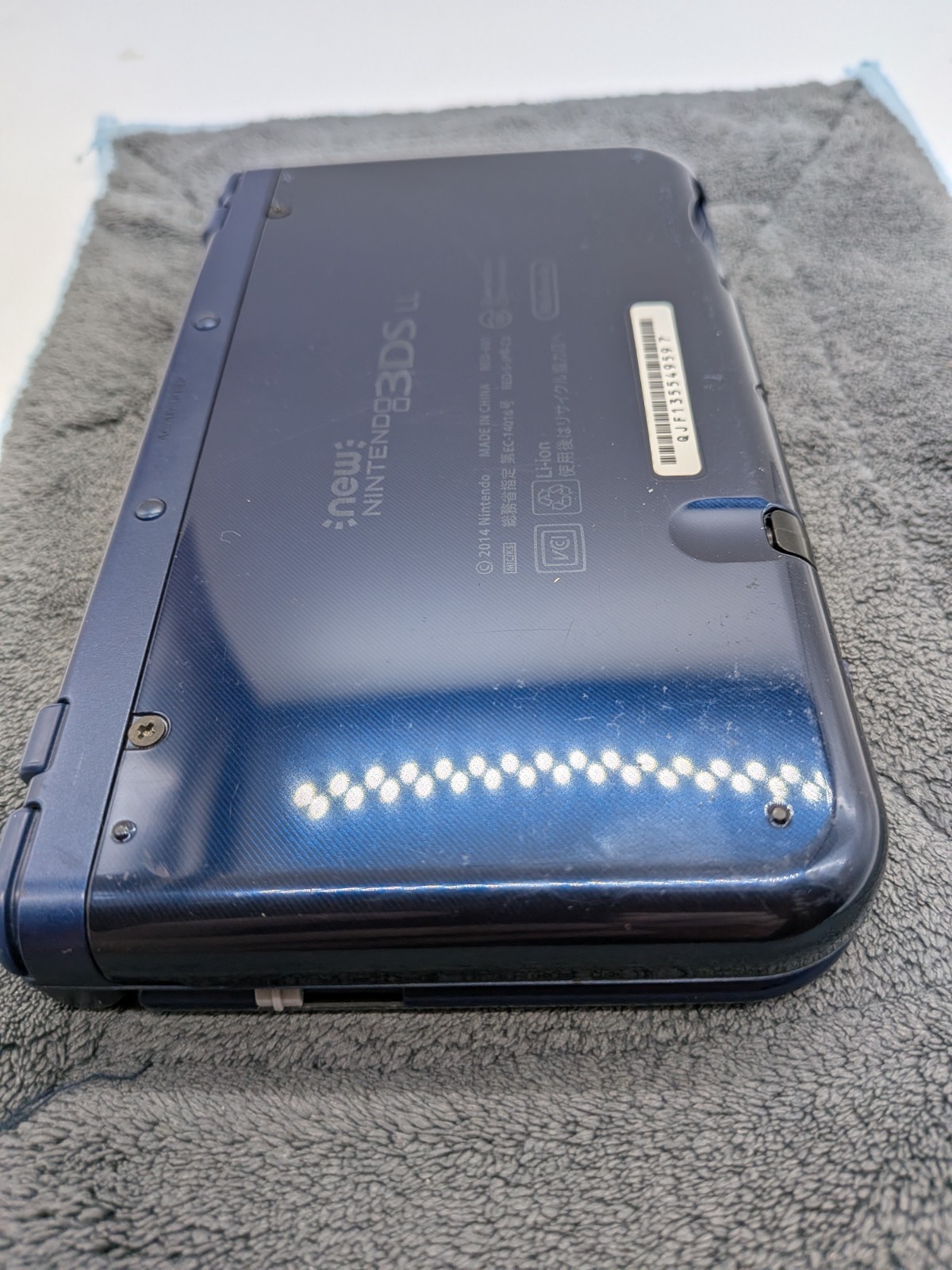 【Excellent5】Nintendo NEW 3DS LL XL Blue Handheld Used Game Console From Japan