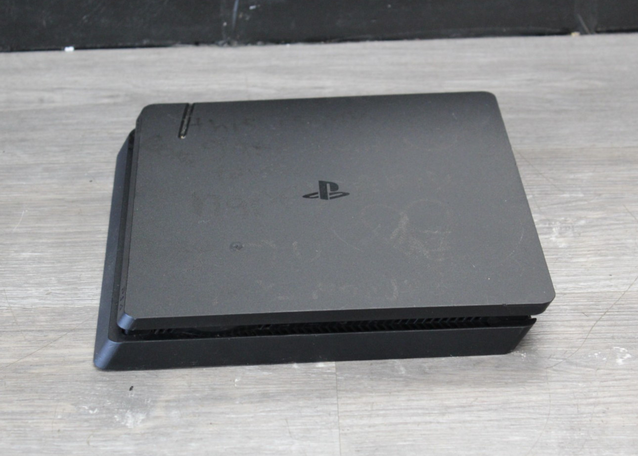 Sony PlayStation 4 Slim PS4 500GB Black Console CUH-2015A with Black Controller