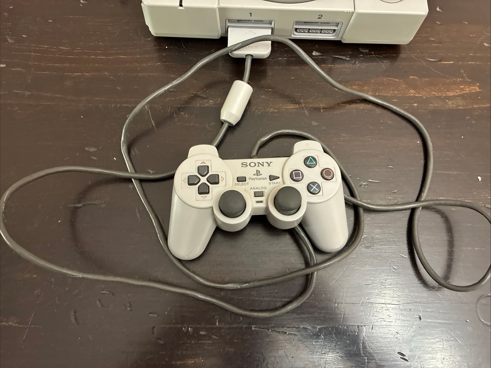 Sony PlayStation 1 Video Game Console – Gray TESTED WORKS GREAT!!! W/ CONTROLLER