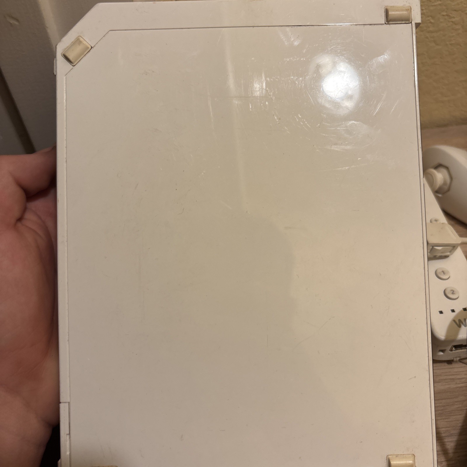 Nintendo Wii RVL-001 (USA) White Video Game Console Pre-owned w/ 2 Games Tested