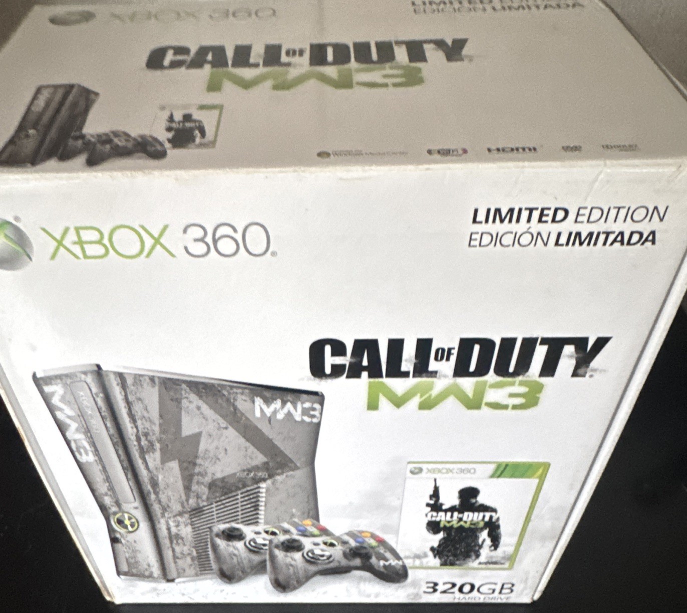 Microsoft Xbox 360 Call of Duty MW3 Limited Edition 320GB HDMI Console
