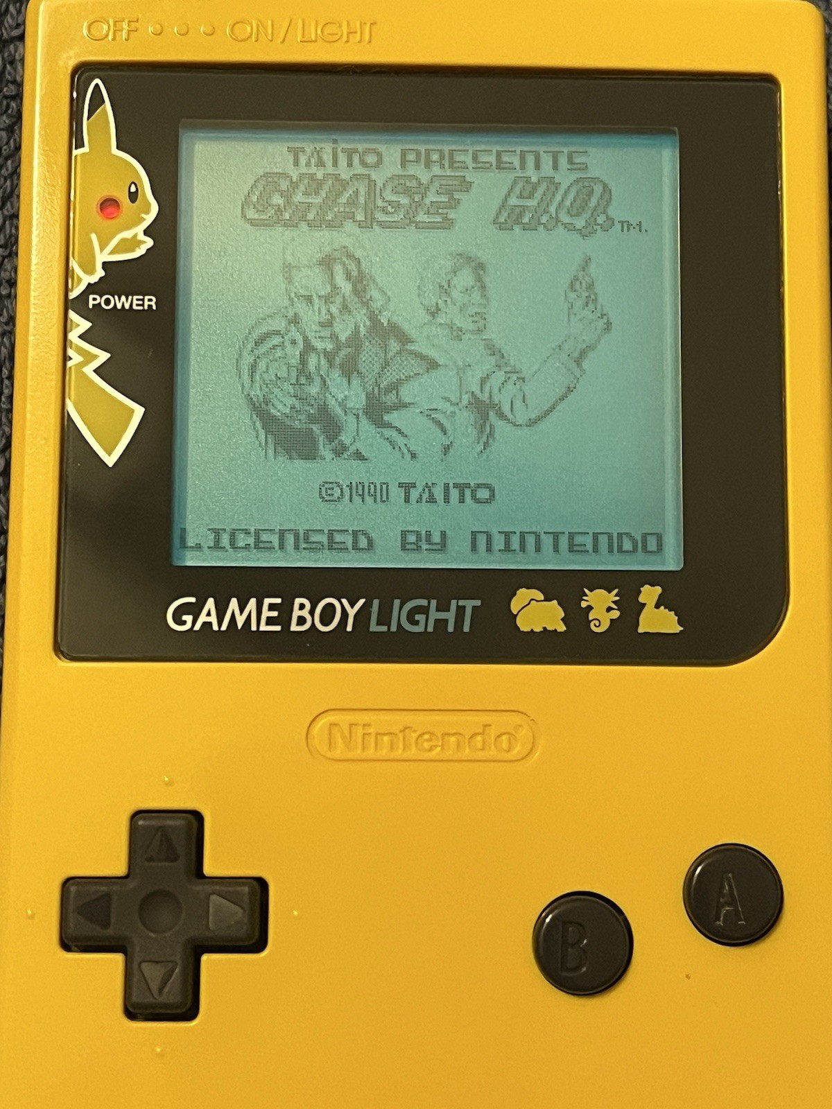 MINT CIB Game Boy Light Pikachu Yellow Pokémon Center Tokyo Movie Edition