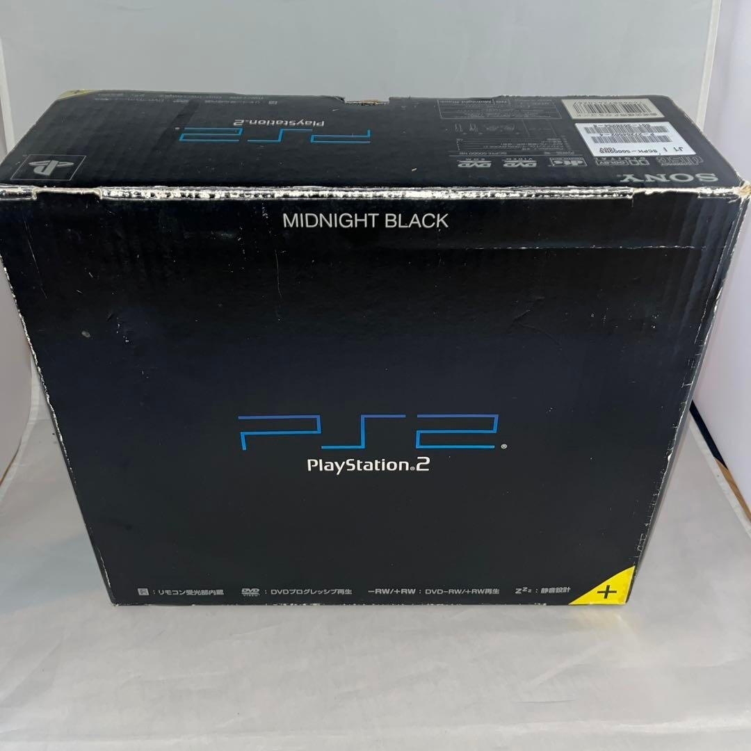PlayStation2 SCPH-50000NB Midnight Black Video Game Home Console Hobby 2003 SONY