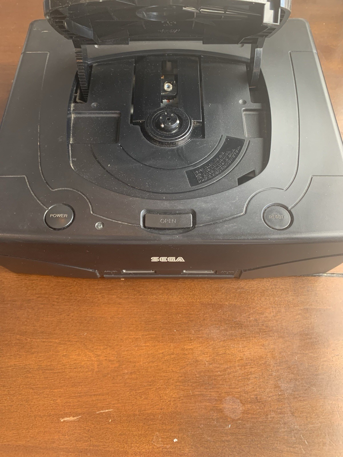 SEGA Saturn Black Console w/ 2 controllers, 4 games, memory card & accessories