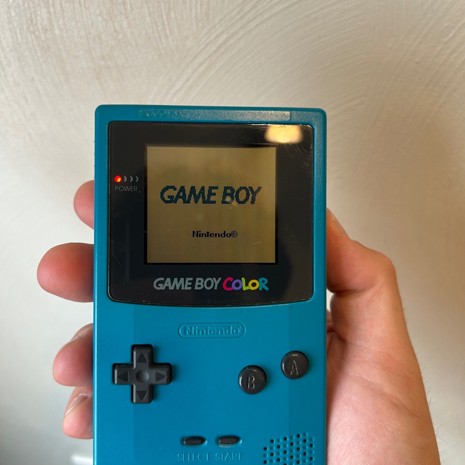 Nintendo Game Boy Color Handheld Console Teal CGB-001 Authentic Tested Working