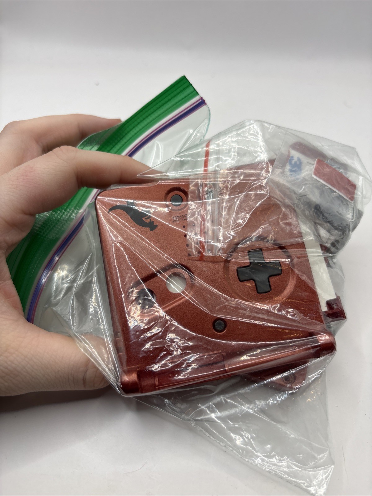 Custom Groudon Nintendo Game Boy Advance SP Shell Only