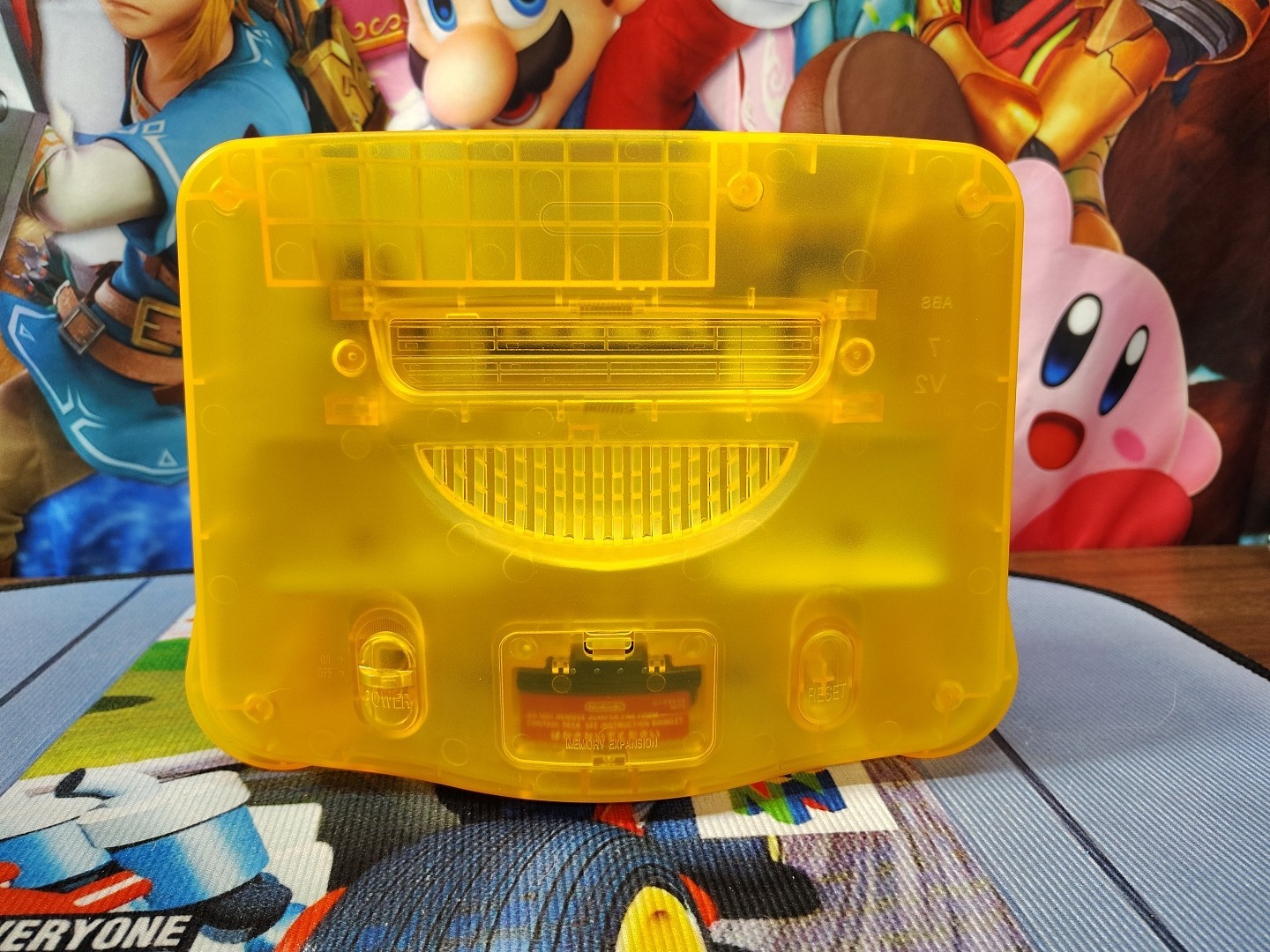 🔥Nintendo N64 Console Transparent Neon Orange Bundle Region Free🔥