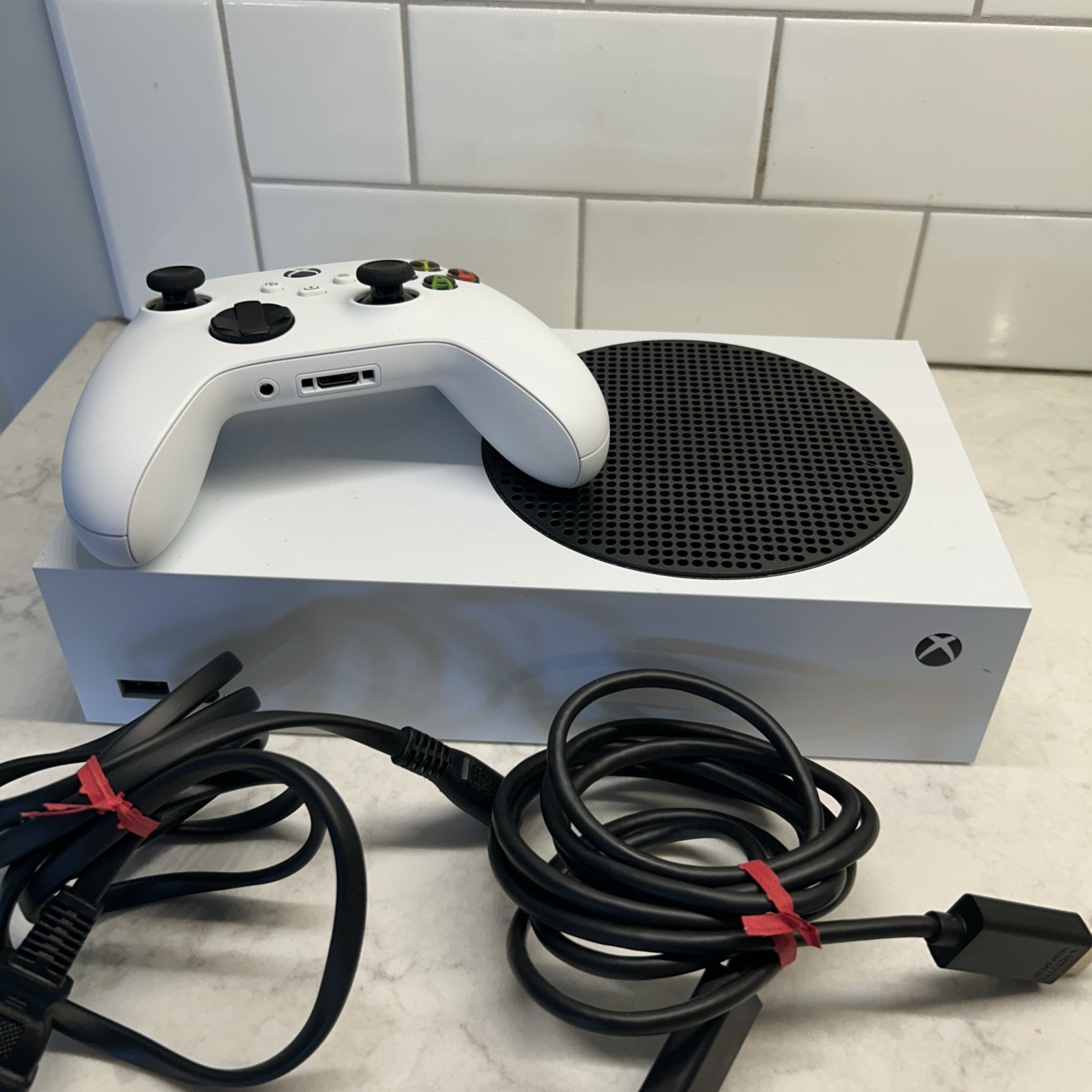 Microsoft Xbox Series S 512GB White Console w/ Controller, 4K UHD Wi-Fi HDMI