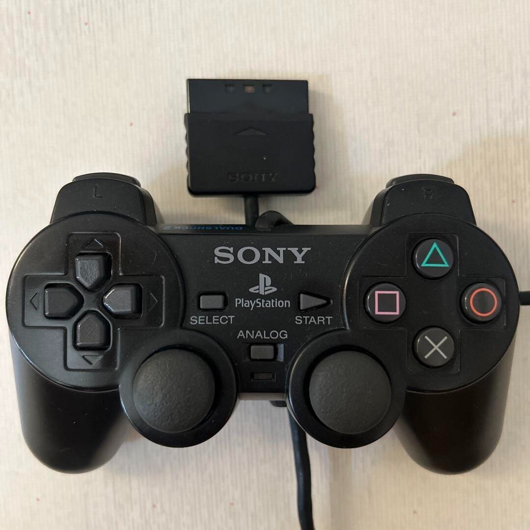 Sony PlayStation2 PS2 black SCPH-30000 Console cotroller tWorking NTSC-J used