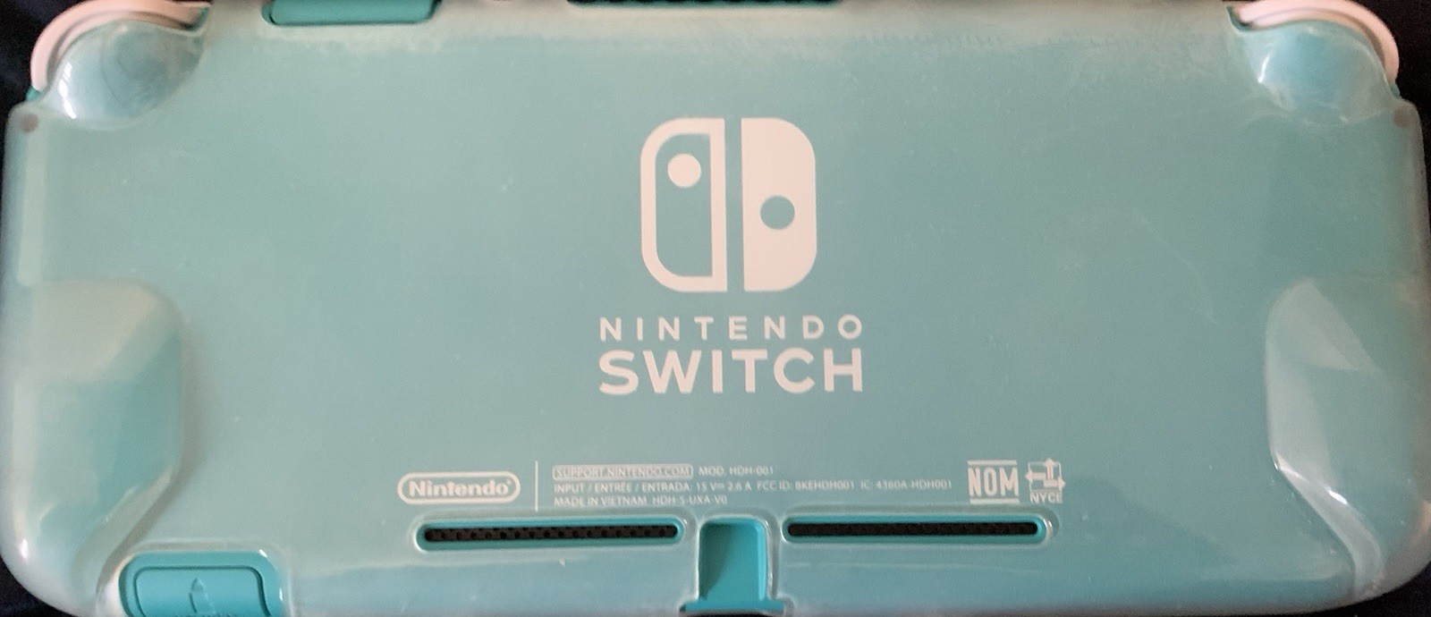 Nintendo Switch Lite Turquoise Blue, Handheld Gaming Console + Case