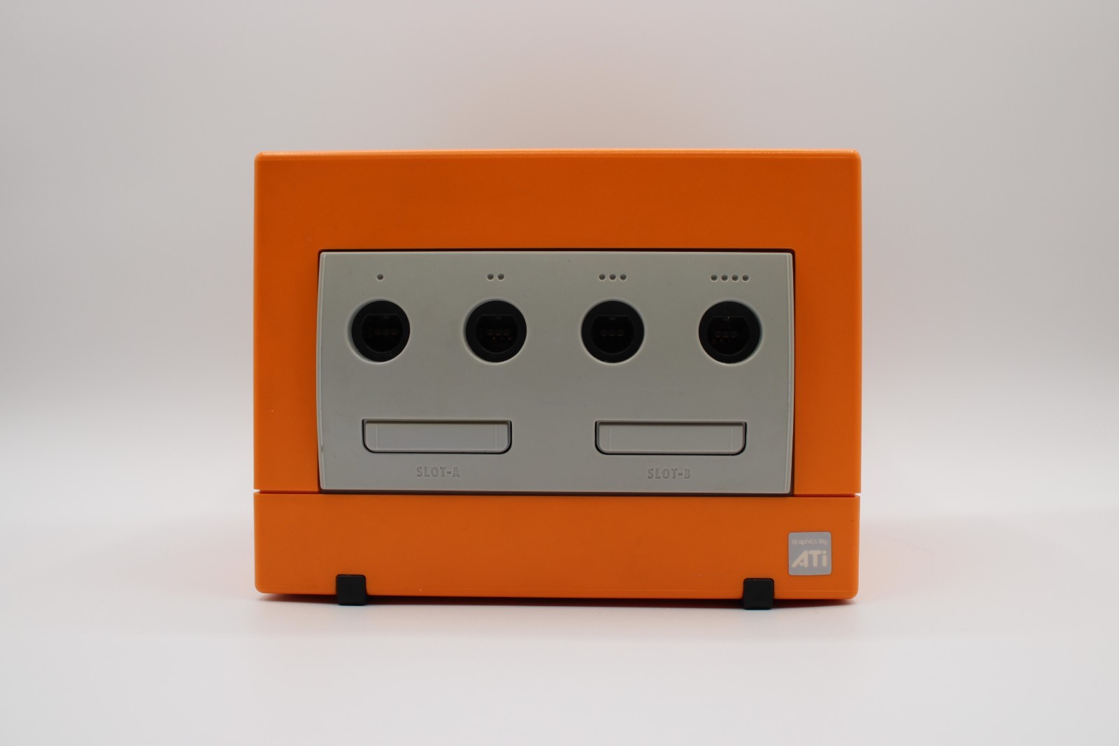 Nintendo GameCube Orange Spice DOL-001 Very Clean Fully Tested Drive Recap READ