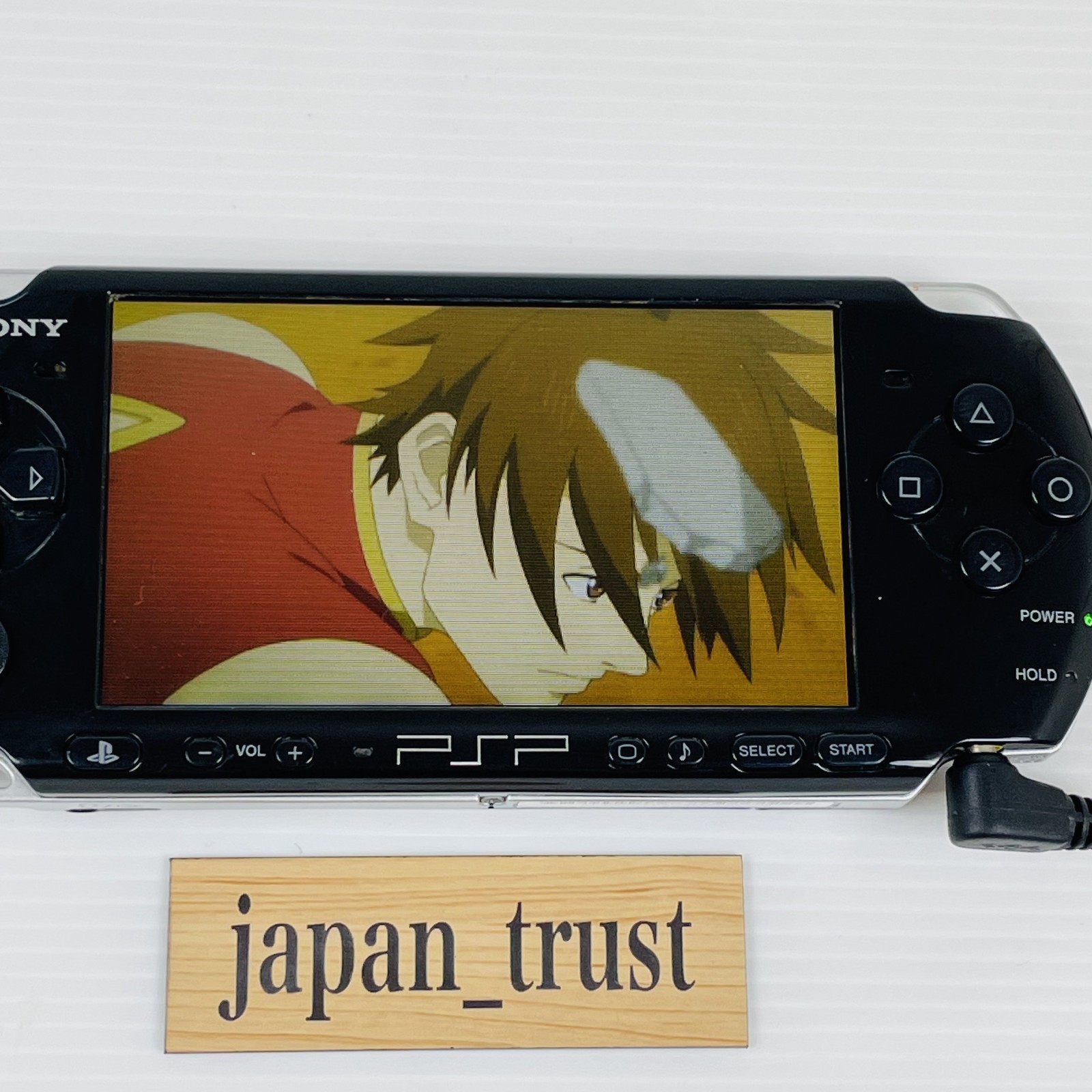 VIBRANT BLUE PSP 3000 System w/ Charger, 4gb Memory Card Set Tested Working