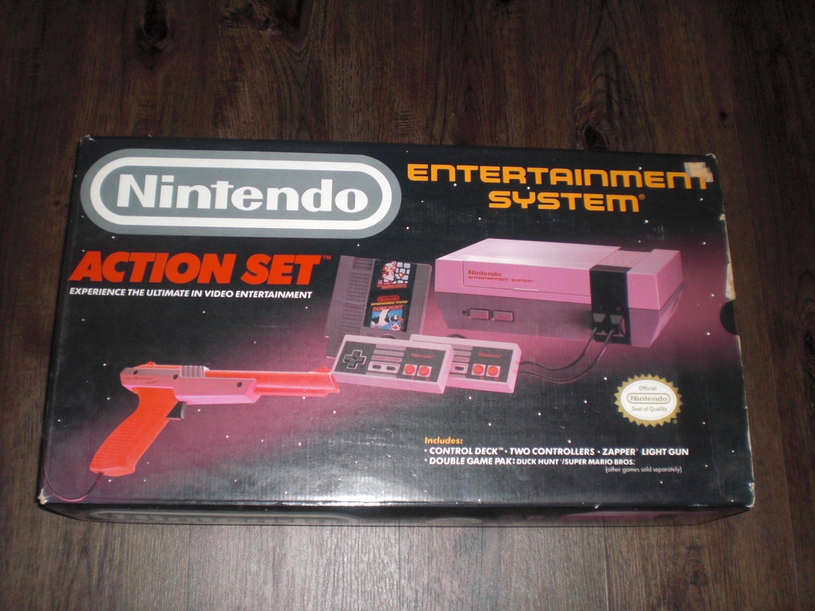 Nintendo NES Console CIB Box Manuals Inserts System Styrofoam OEM Controller ++