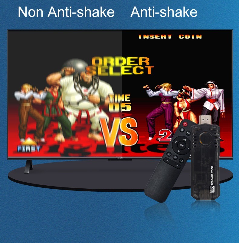Game Stick 64G 8K HDMI Low Latency Dual Handle Portable TV Video Game Console