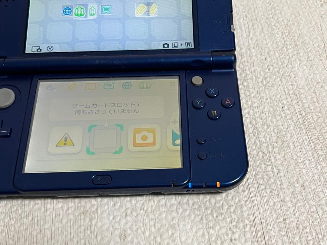 Nintendo New 3DS LL XL Metallic Blue IPS Upper Screen Japan NTSC-J Only 0176