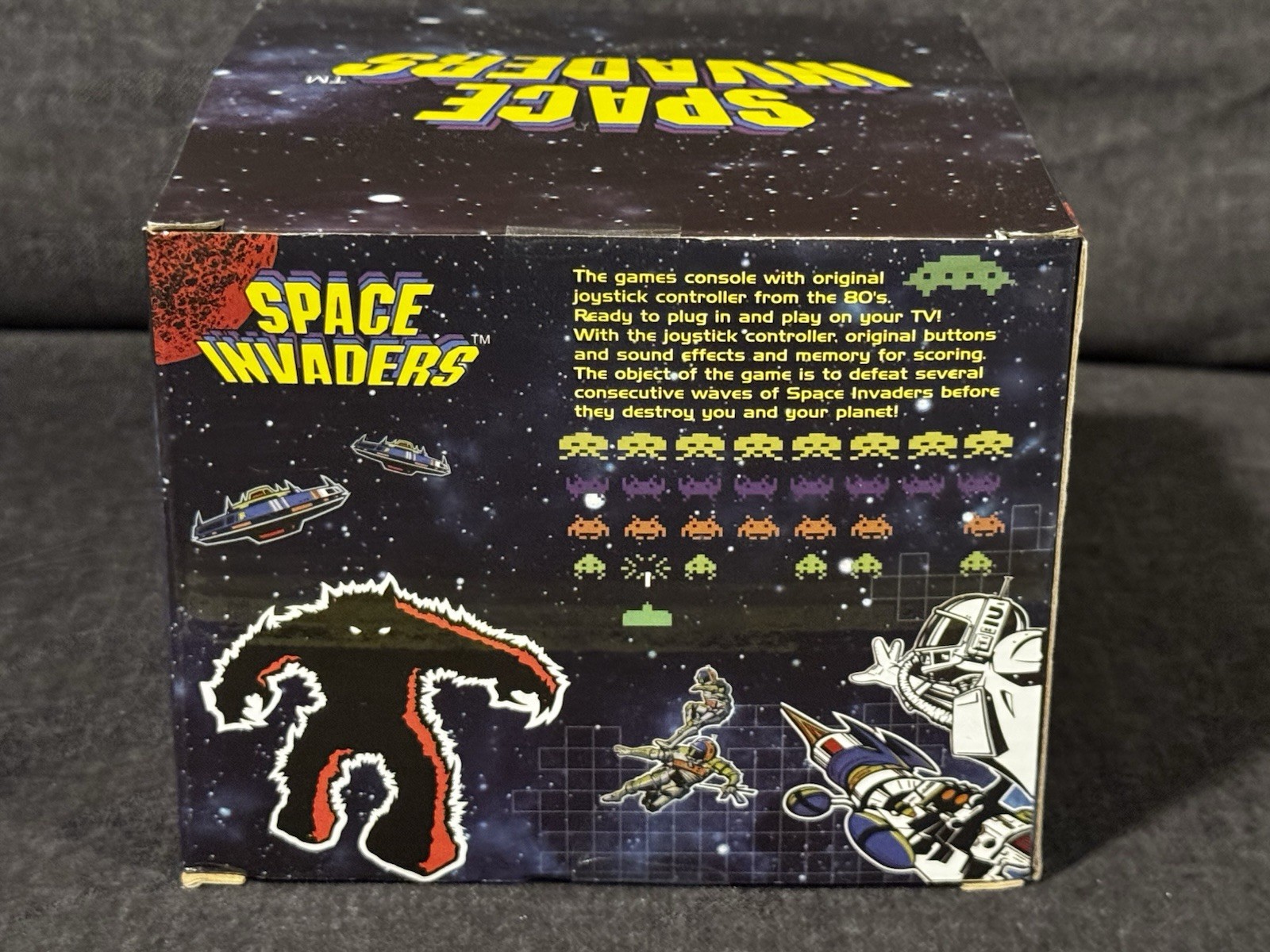 NEW Space Invaders Plug and Play TV Arcade Game MSI Entertainment Taito 2016
