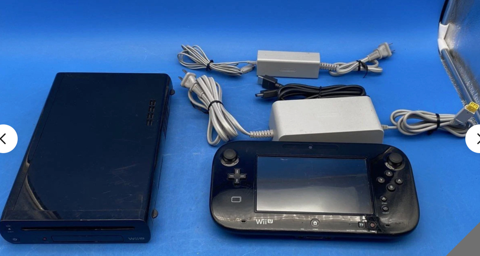 Nintendo Wii U 32GB Model WUP-101(02) Video Game Console Bundle – Tested & Reset