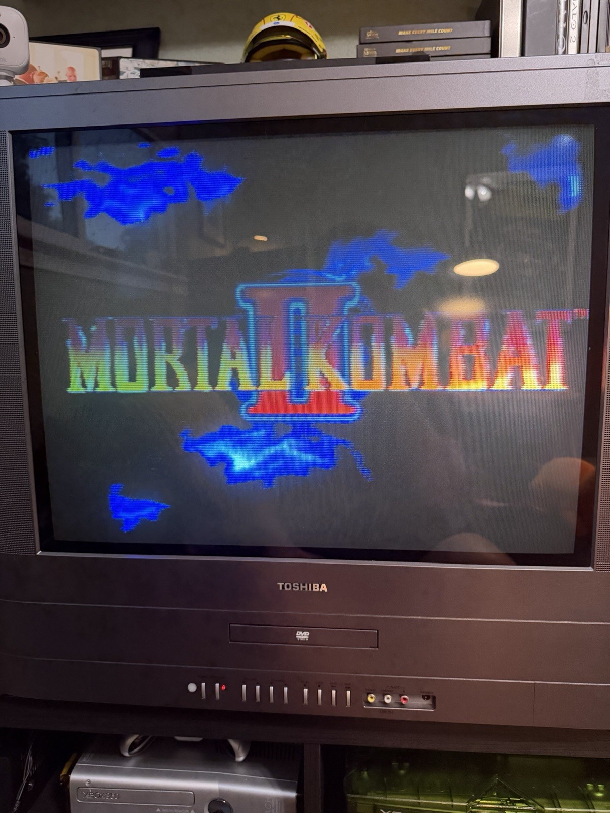 SEGA Genesis II 16MB Home Console With Super hang on & Mortal kombat II