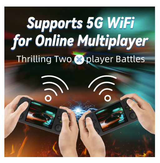 Retro Handheld Game Console 3.5» IPS Linux 64GB 3300mAh Player