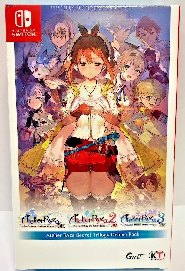 Atelier Ryza Secret Trilogy DX (Multi-Language) Switch New Special (2025 RPG)