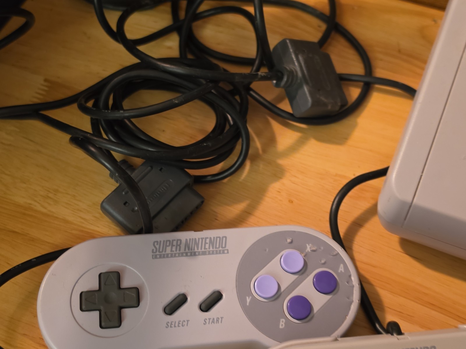 Super Nintendo SNES SNS-001 Video Game Console System with Controllers (2) 1991
