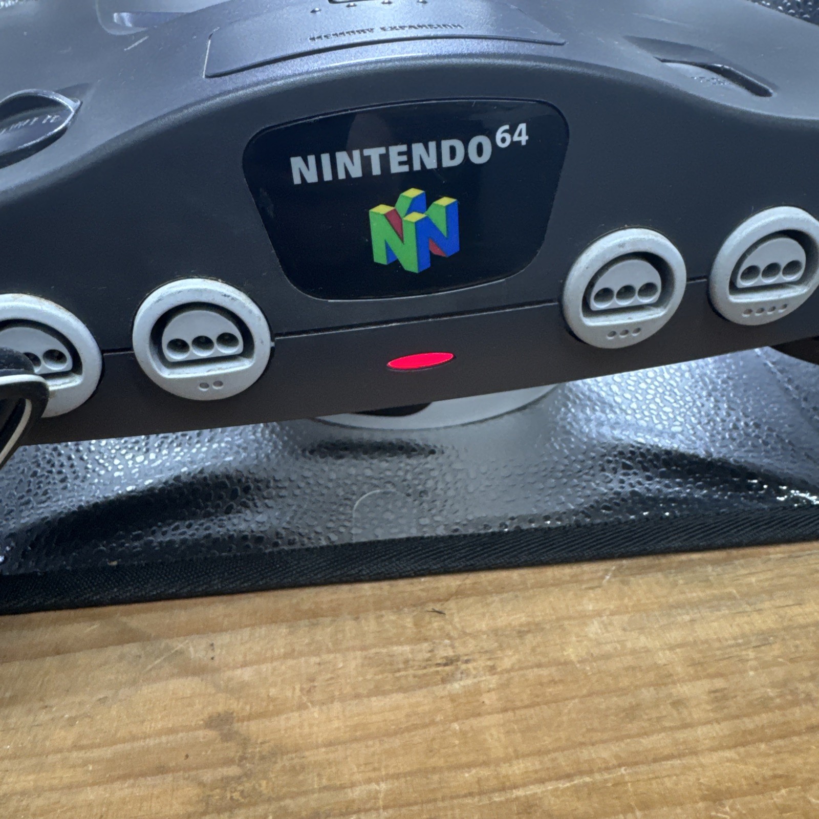 Nintendo 64 Home Console – Black powers on but untested selling as parts