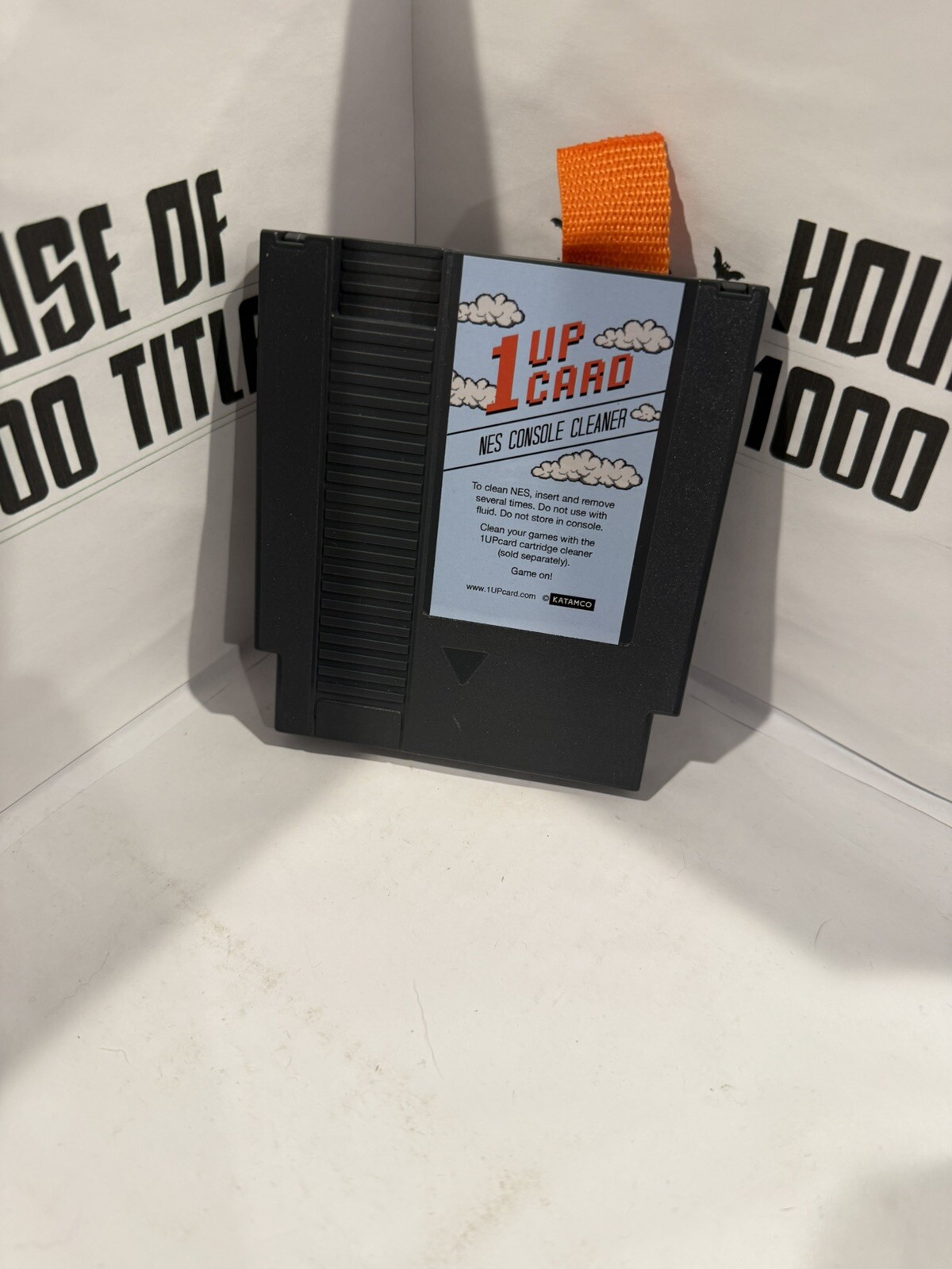 1 up card console cleaner nes Vintage Cleaning Cartridge NES Nintendo Classic