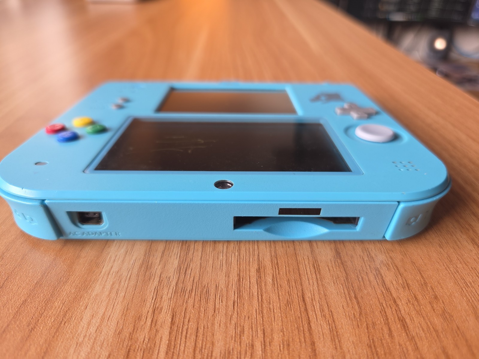 Nintendo 2DS Pokemon Center Special Edition Light Blue Pikachu Japan Region Lock