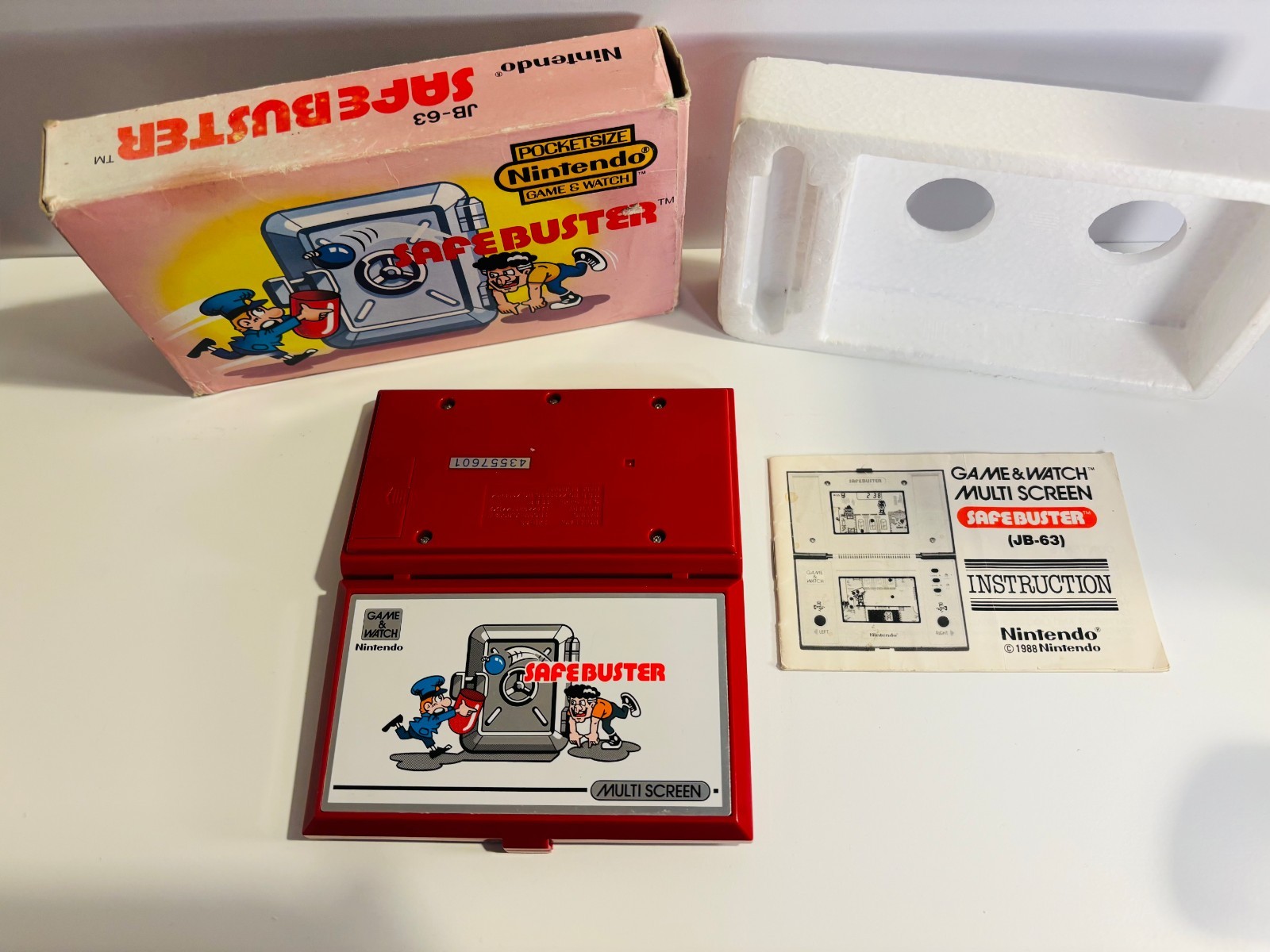 Nintendo Game & Watch SAFE BUSTER battery operated electronic classic toy games