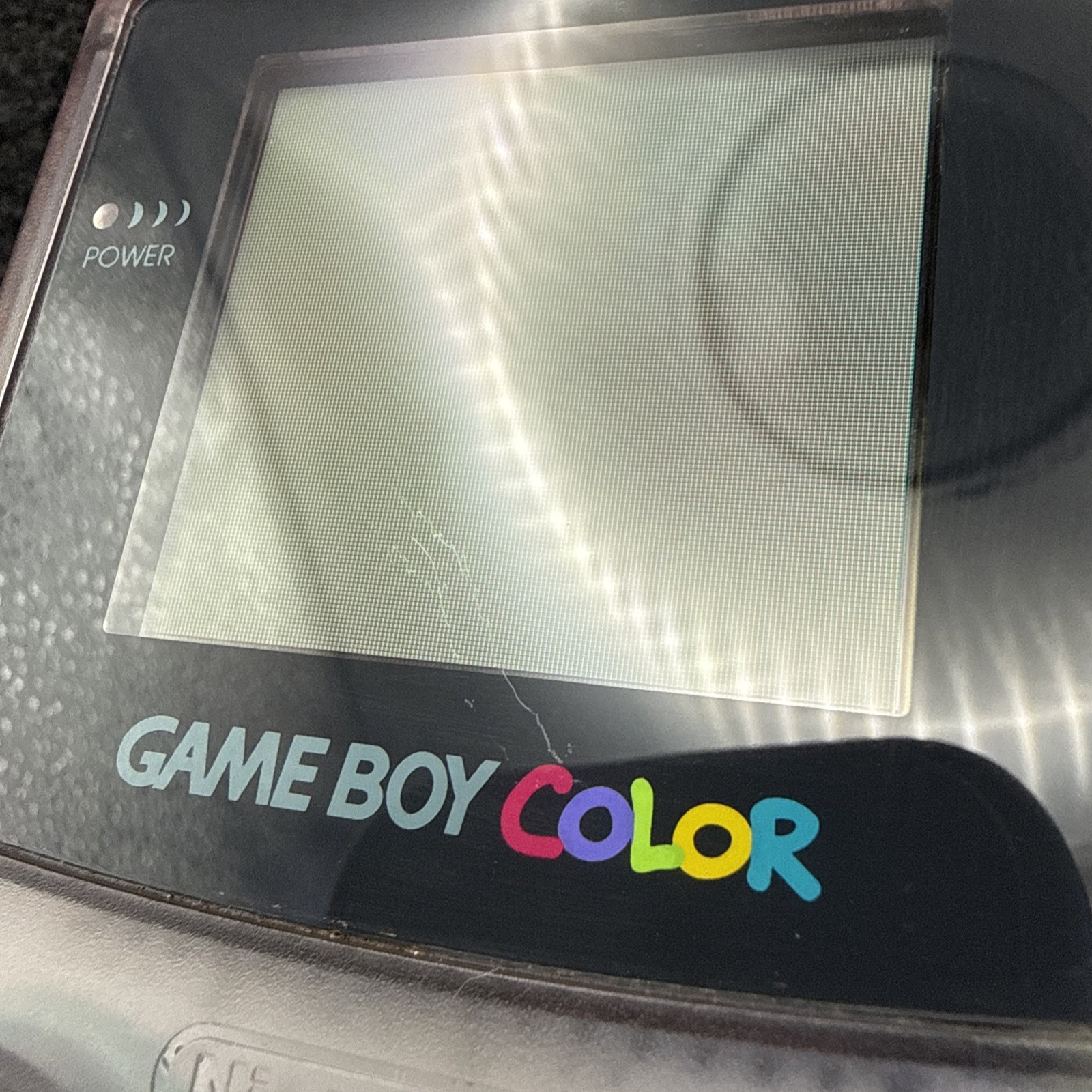 Nintendo Game Boy Color Atomic Purple CGB-001 Cleaned & TESTED