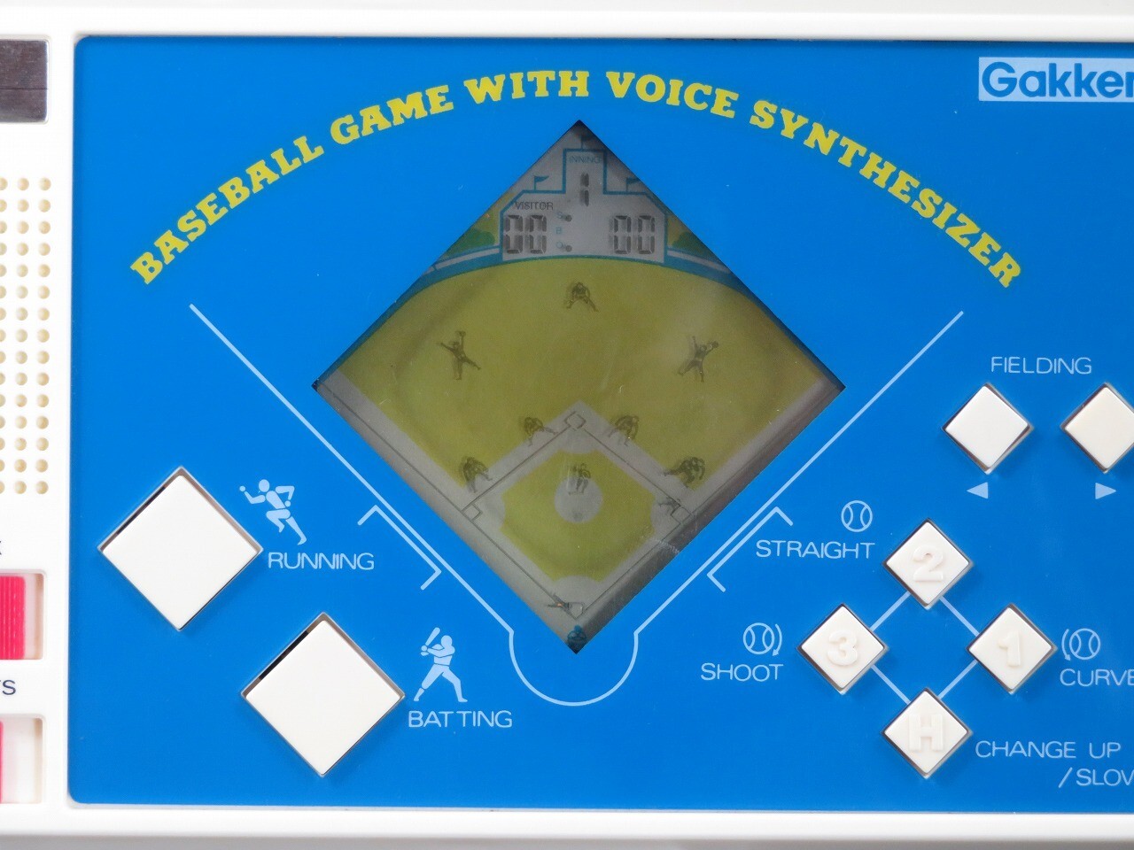 Tested LCD Baseball V Multi Color Handheld Game Gakken LSl made in Japan 1
