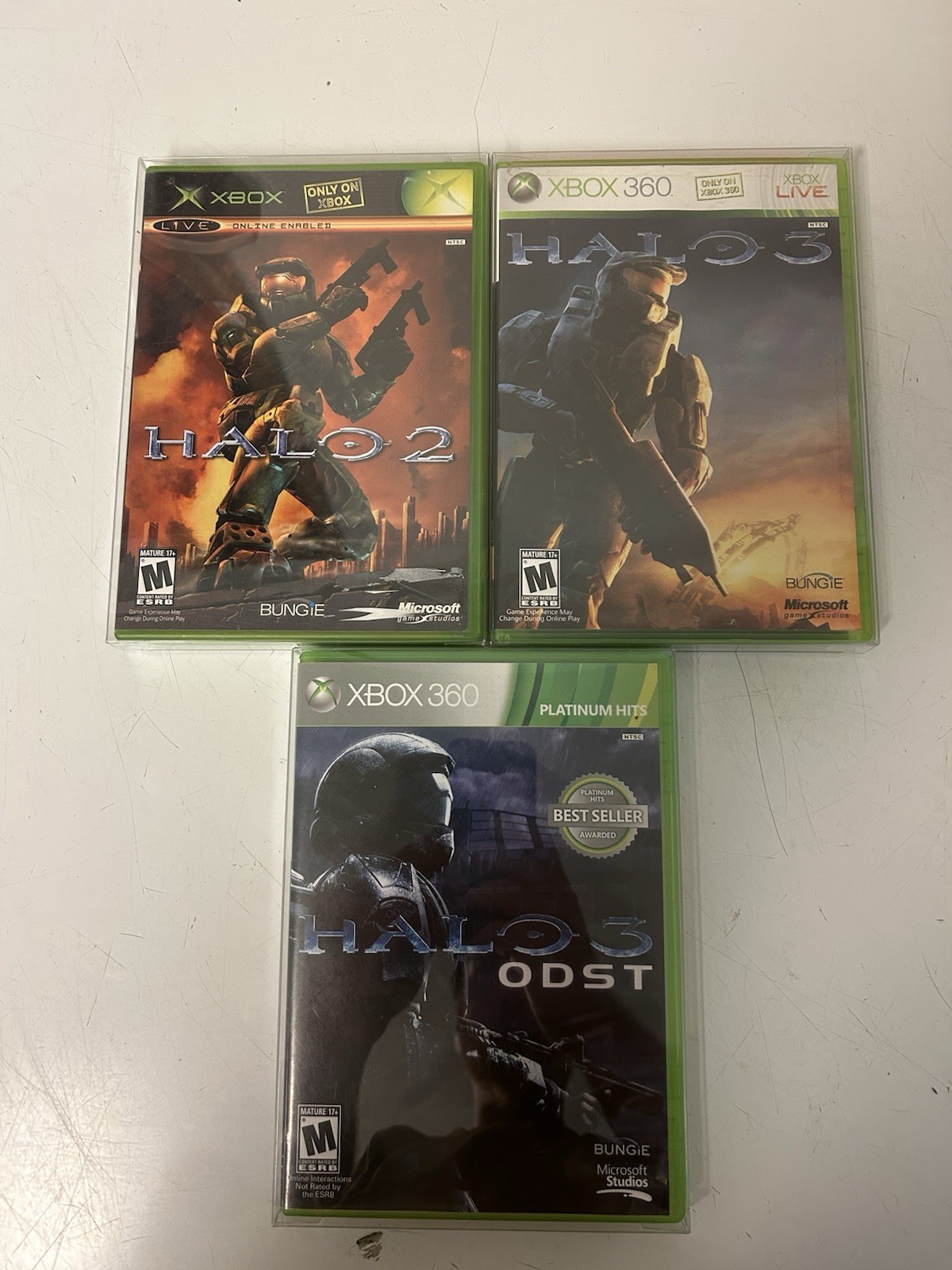 Microsoft Xbox 360 Halo 3 Special Edition Green Console 20GB Bundle + Games