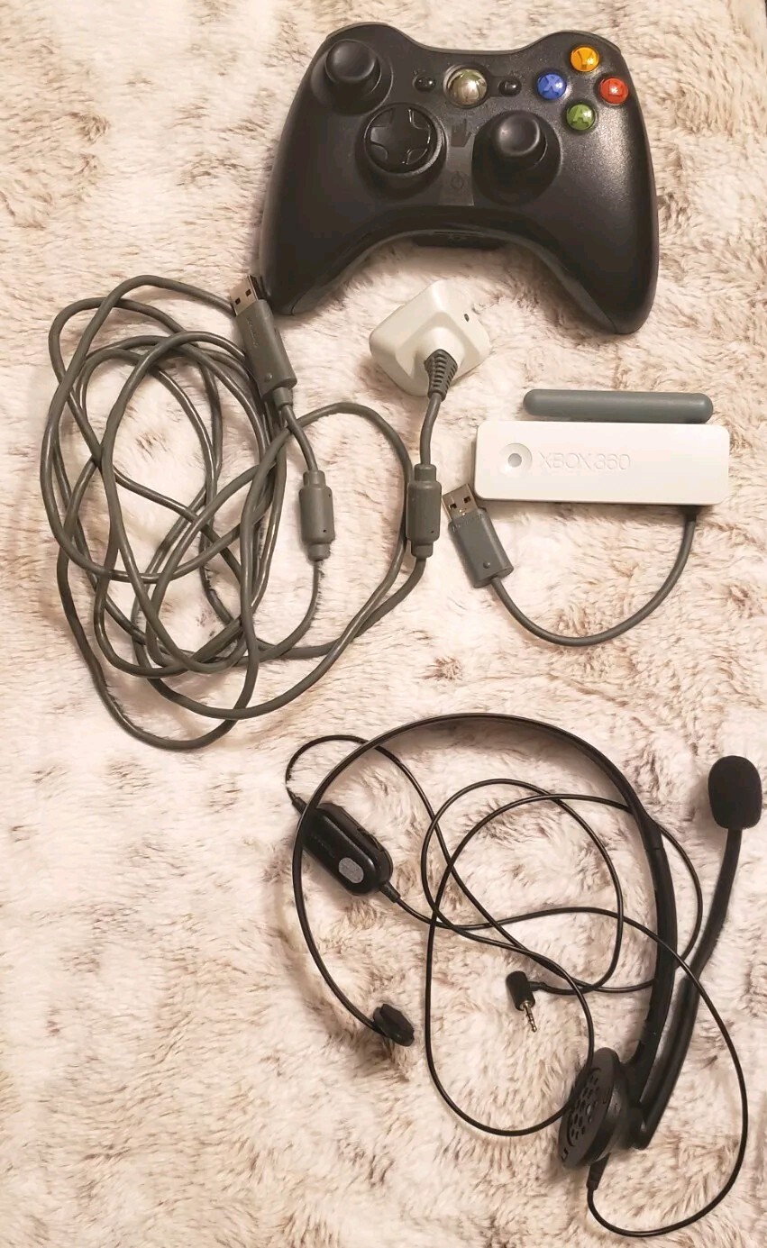Microsoft Xbox 360 Core Matte White Console HDMI w/Controller