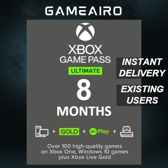 7+1 (8) Months Xbox Game Pass Ultimate Membership