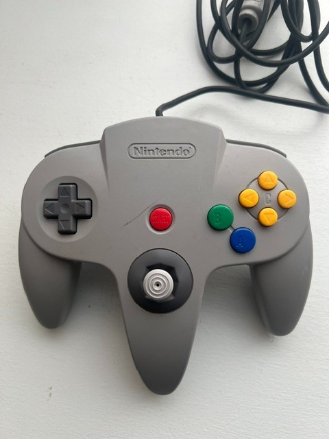 Nintendo 64 N64 OEM Console Complete Bundle + 1 OEM Controller All Cords Tested
