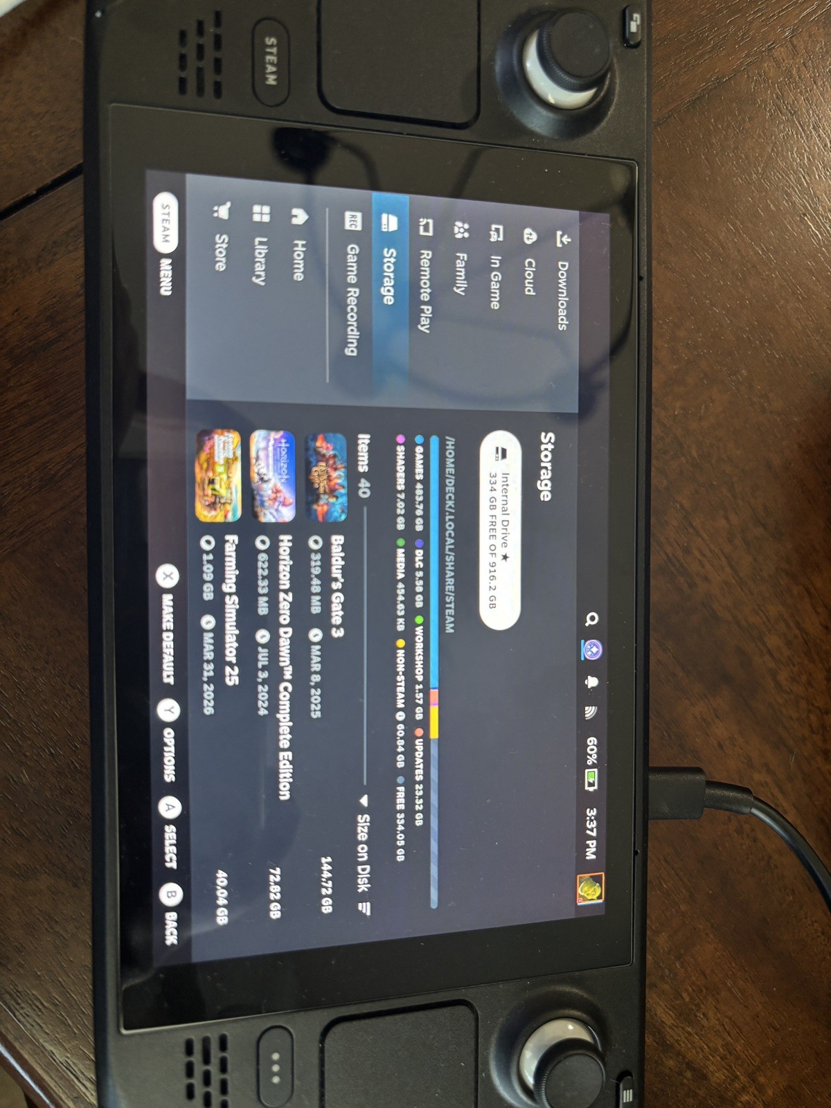 Valve Steam Deck LCD 1TB (upgraded from 64GB) – Used, In Great Condition