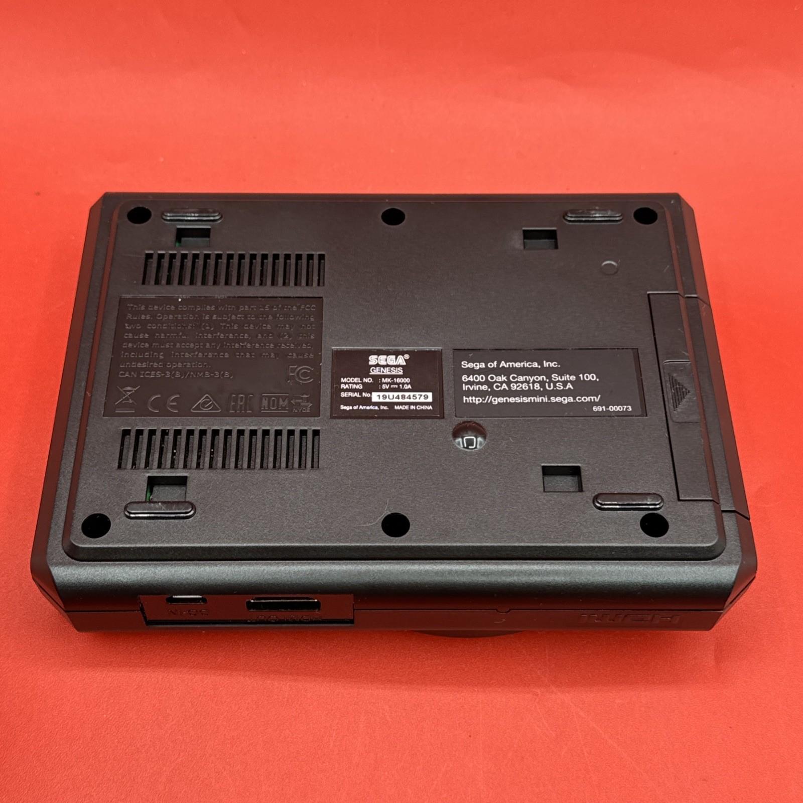 SEGA Genesis Classic Mini Console (MK-16000) Complete/Authentic/Tested/Free 🚢