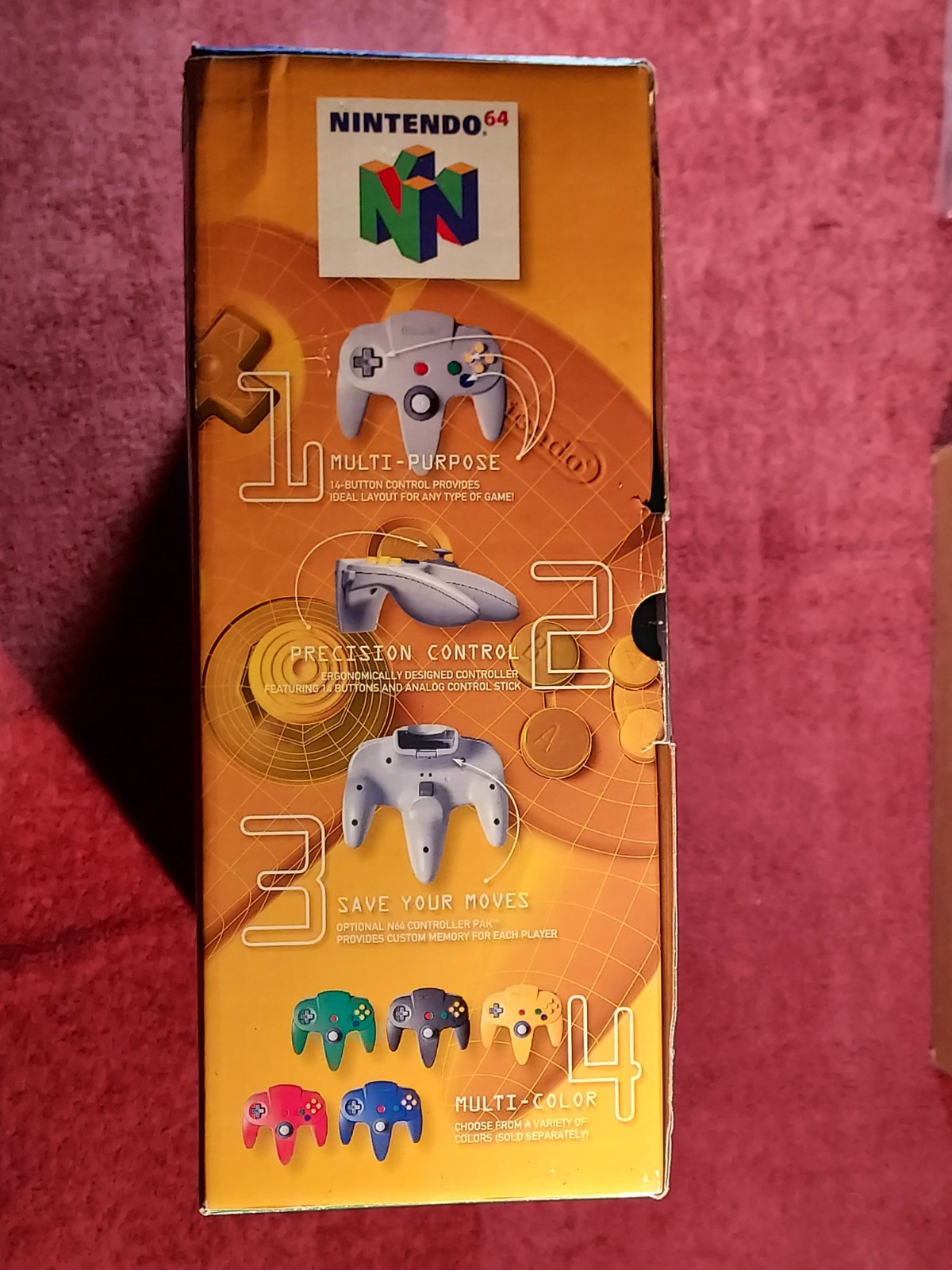 Nintendo 64 System 32MB Home Console – 100% Complete In Box – Authentic – Tested
