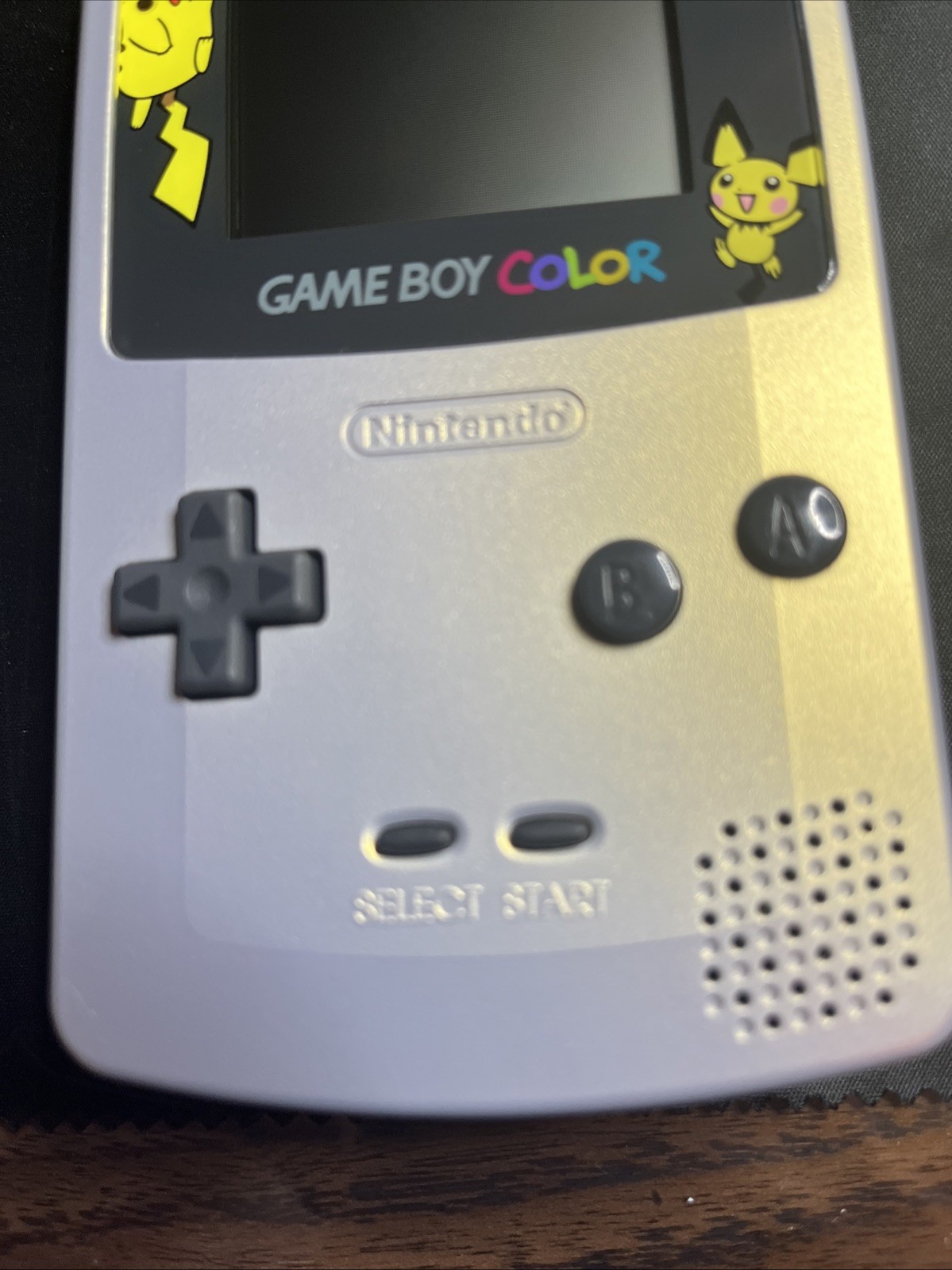 Unused Nintendo GameBoy Color Pikachu Edition Limited Edition GameBoy Color