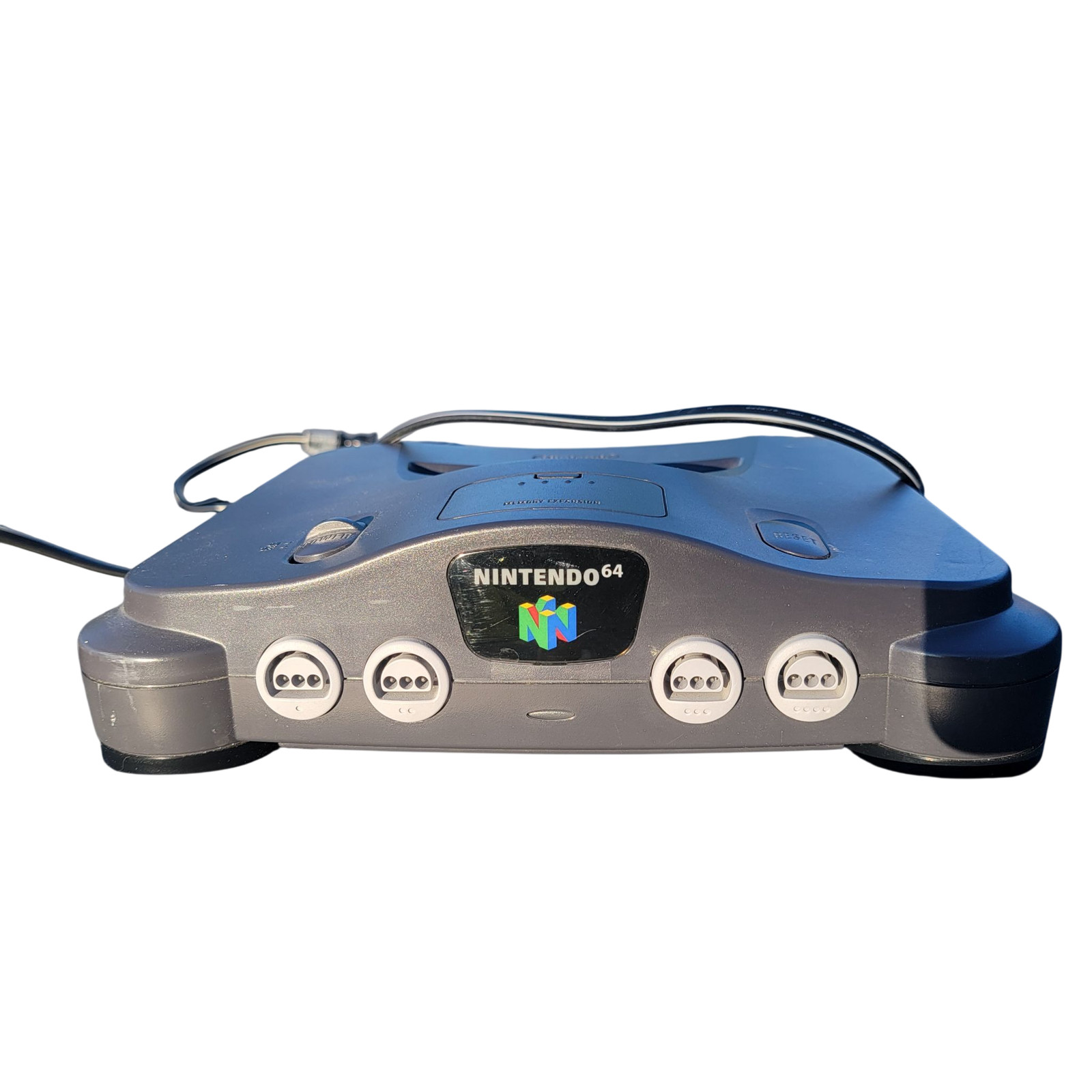 Nintendo 64 Console NUS-001 Gray Control Deck Made in Japan 1996 Powers Up