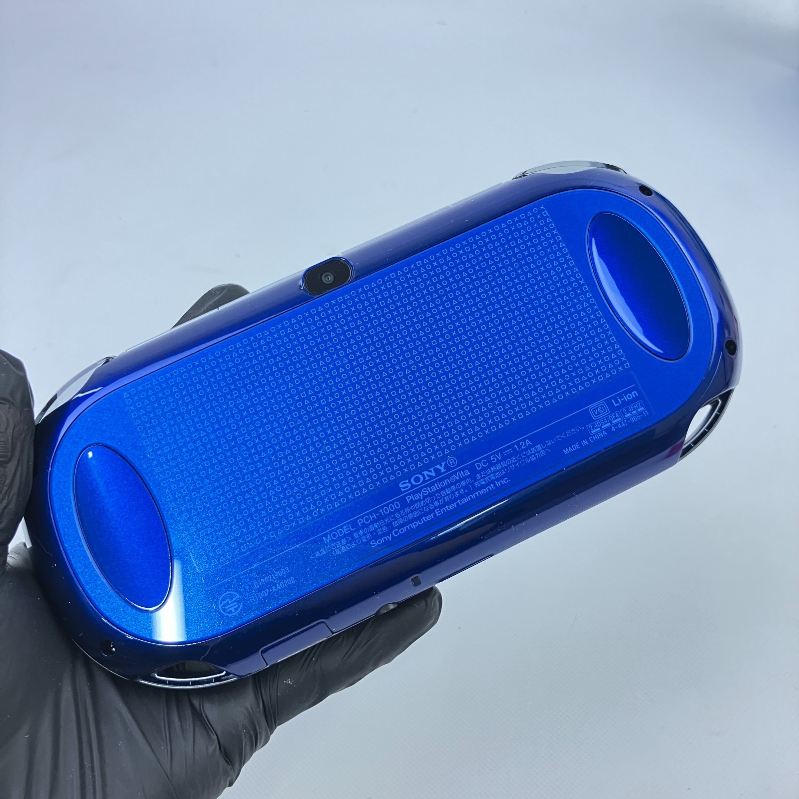 Refurbished PS Vita PCH-1000 Sony PlayStation Sapphire Blue Console Works Fine