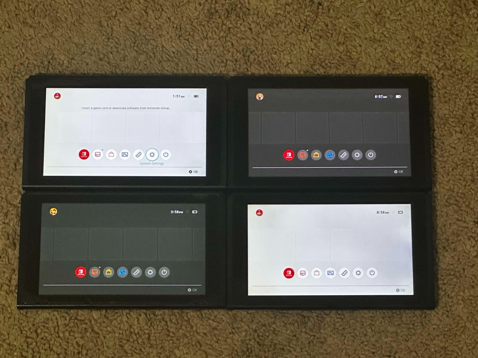 Nintendo Switch V1 HAC-001 Unpatched Low Serial Tablet Console – Ship in 1-DAY