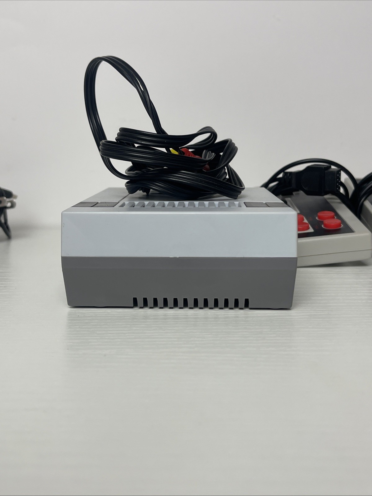 Nintendo Mini Classic NES-001 Video Game Console-Gray W/ Controllers – READ DESC