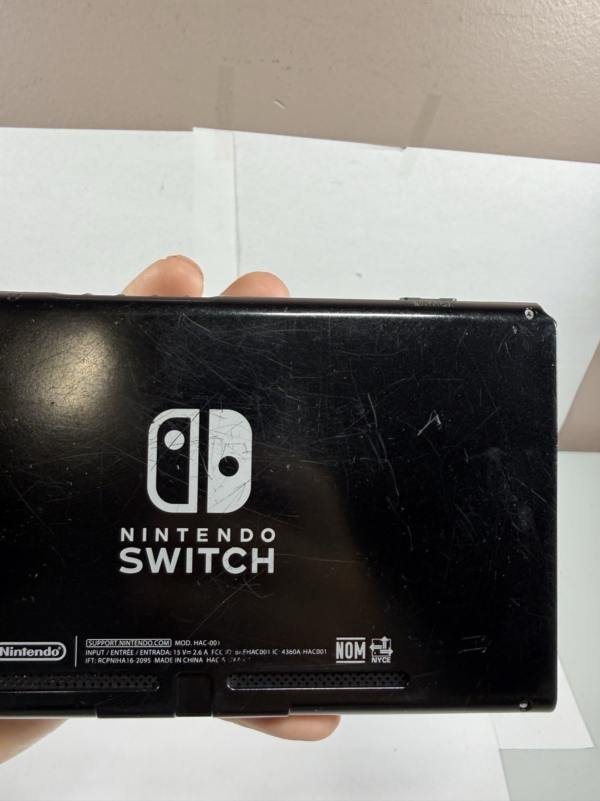 Nintendo Switch V1 HAC-001 Possibly Unpatched Tablet Only TESTED!