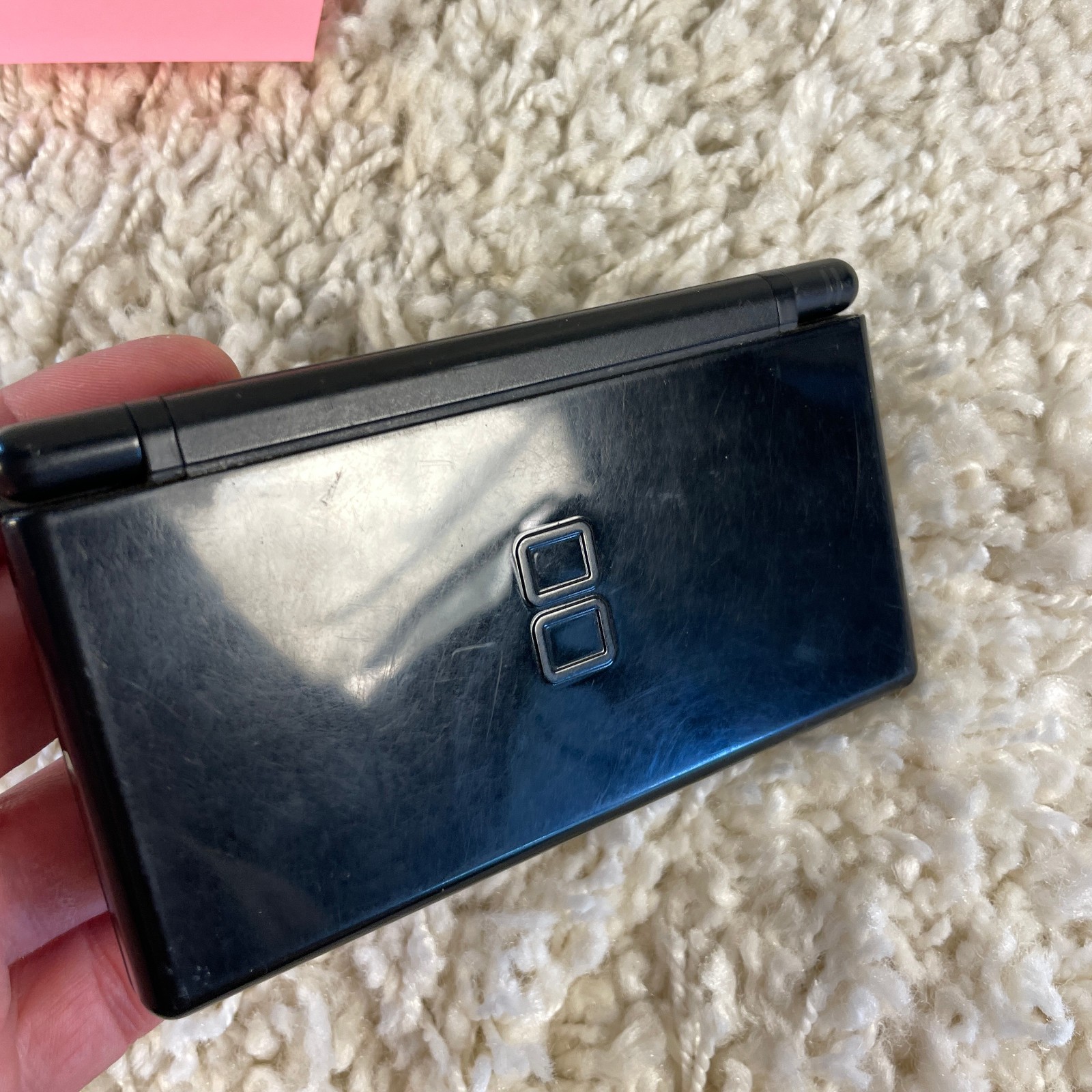 Nintendo DS Lite Handheld Console Onyx Black USG-001 READ