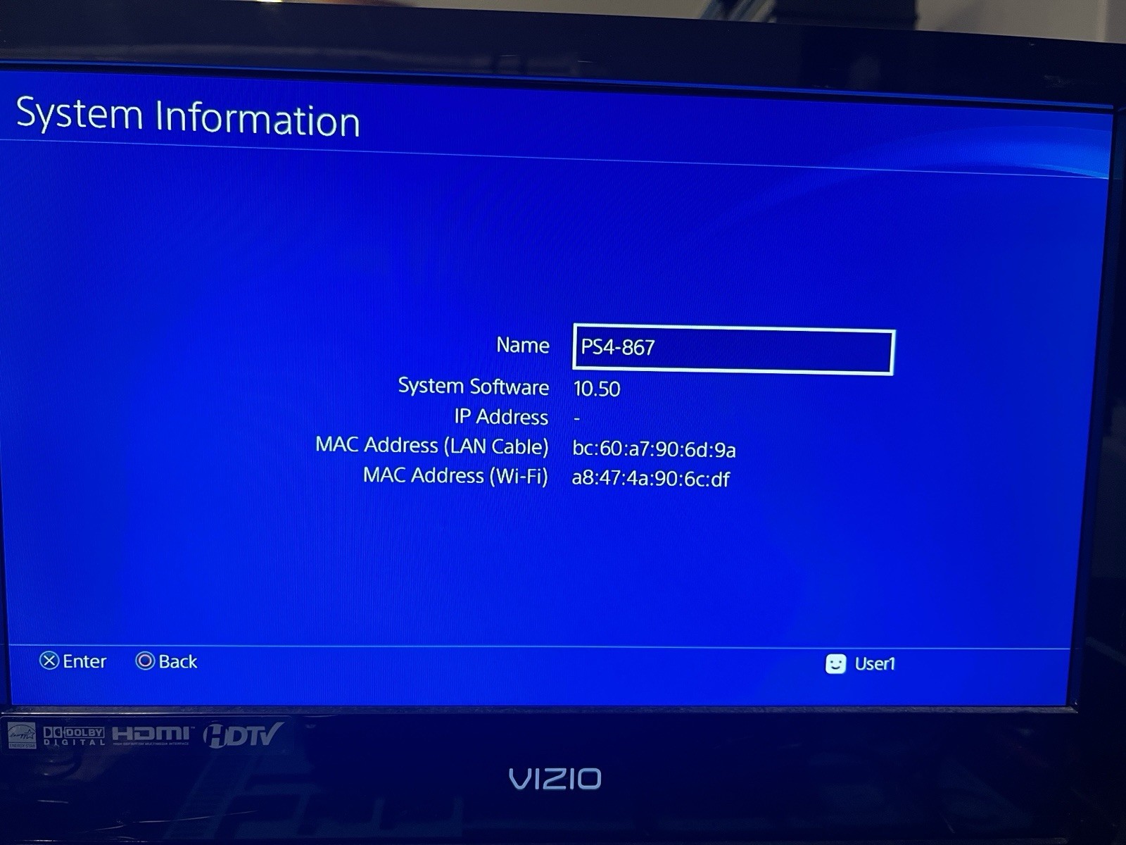 Sony PlayStation 4 Slim 500 GB PS4 Console Controller & Cords Tested Working