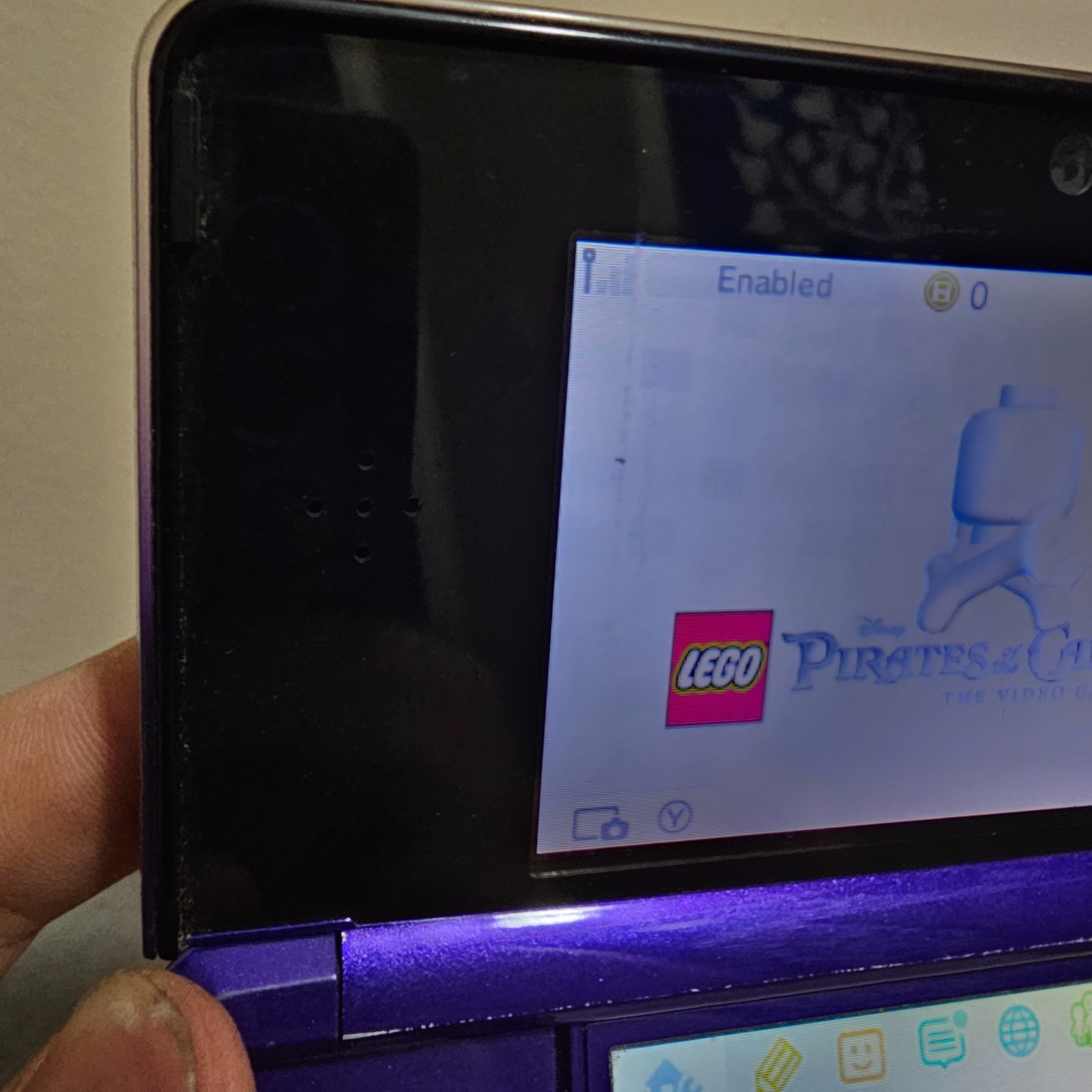 Nintendo 3DS Midnight Purple Portable Gaming Console