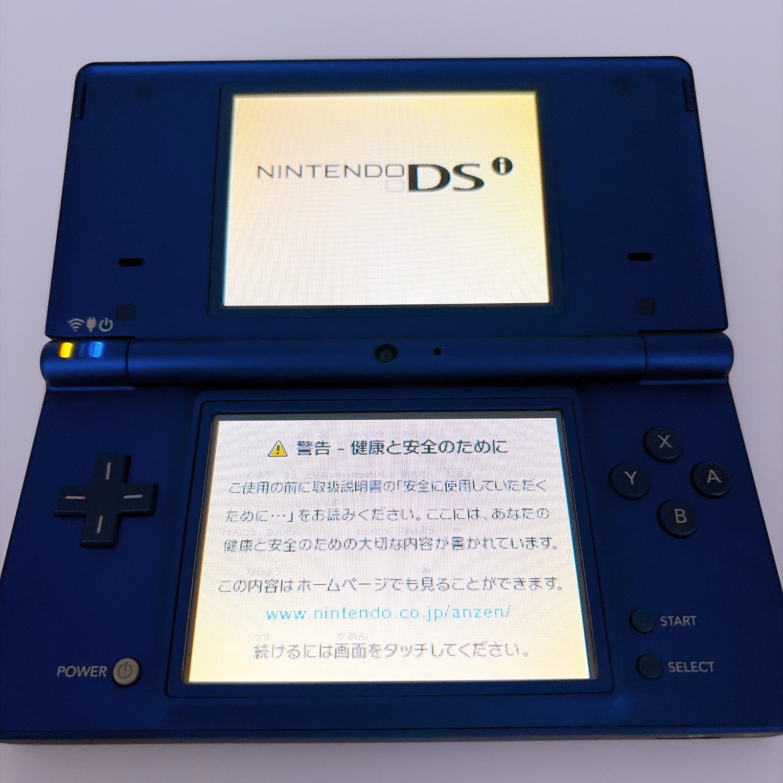 Nintendo DSi Metallic Blue Console Tested Working Excellent Condition Japan