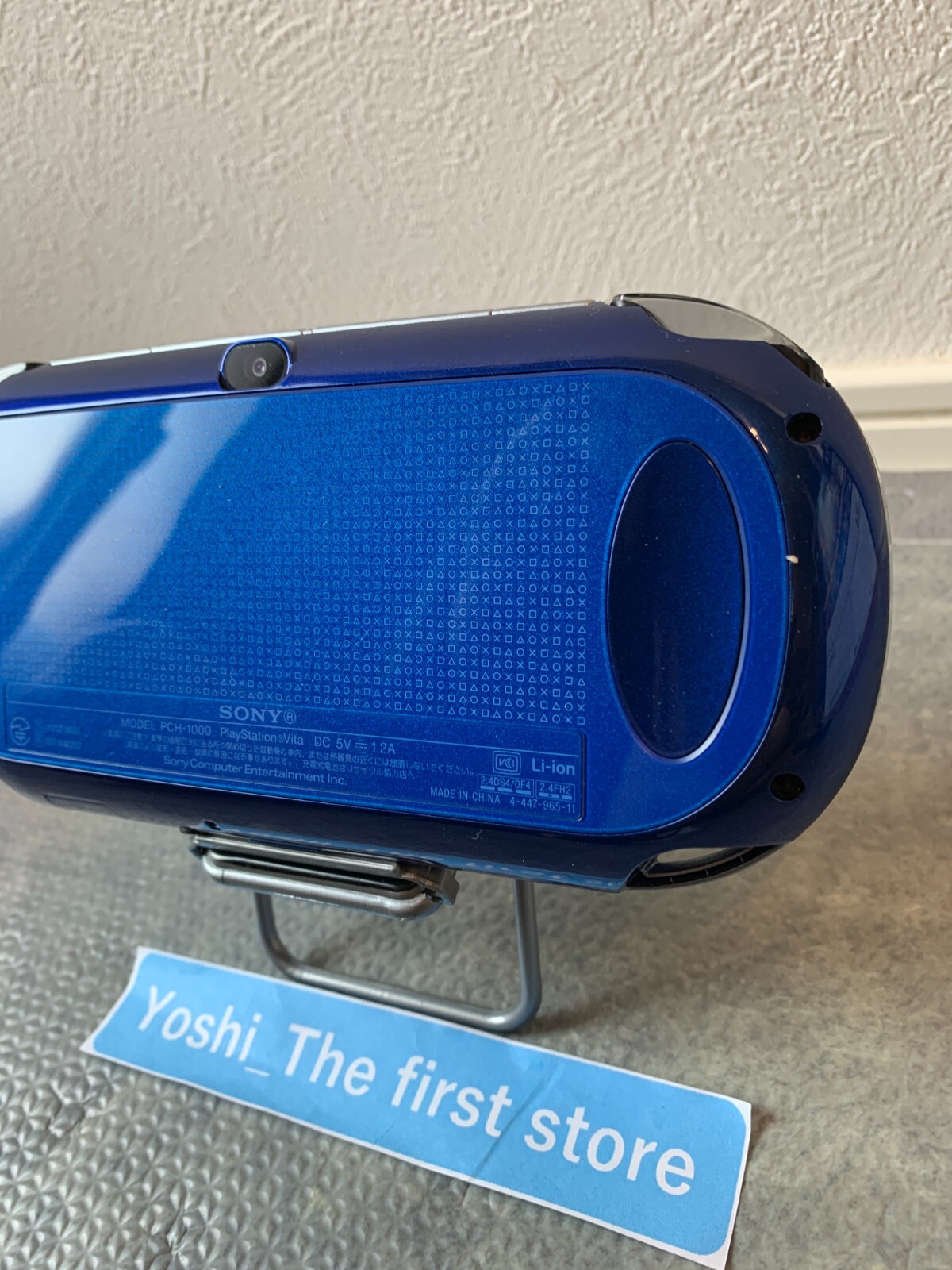 SONY PlayStation PS Vita PCH-1000 ZA04 Sapphire Blue Wi-Fi Boxed «Excellent»